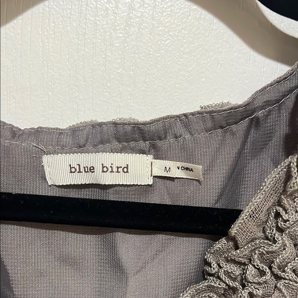 Blue Bird Gray Women's Dress - Picture 2 of 6